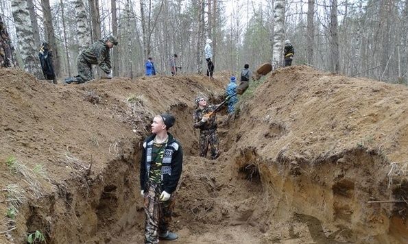 Юные воспитанники объединения «Памяти достойны» приняли участие во Всероссийской акции «Вахта памяти»