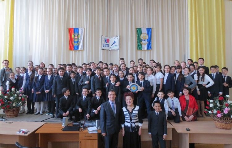 В гимназии №20 прошла встреча, посвященная 70-летию Победы