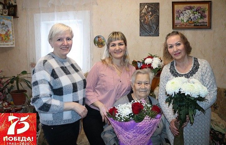 Сегодня исполнилось 95 лет со дня рождения ветерана Великой Отечественной войны Ольги Васильевны Коваленко