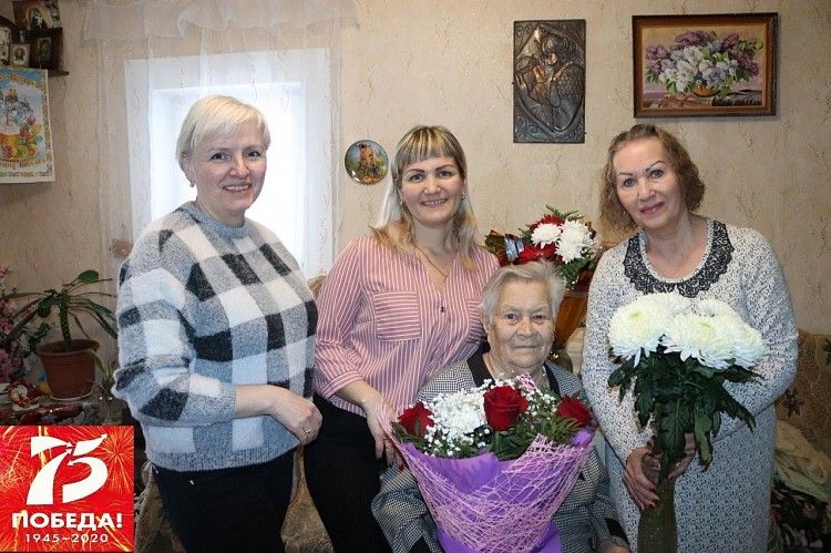 Сегодня исполнилось 95 лет со дня рождения ветерана Великой Отечественной войны Ольги Васильевны Коваленко