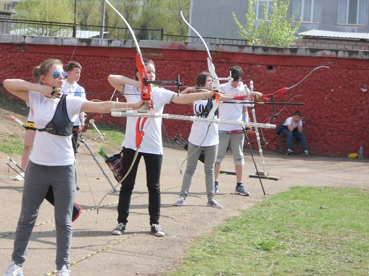Прошёл открытый кубок Уфы по стрельбе из лука