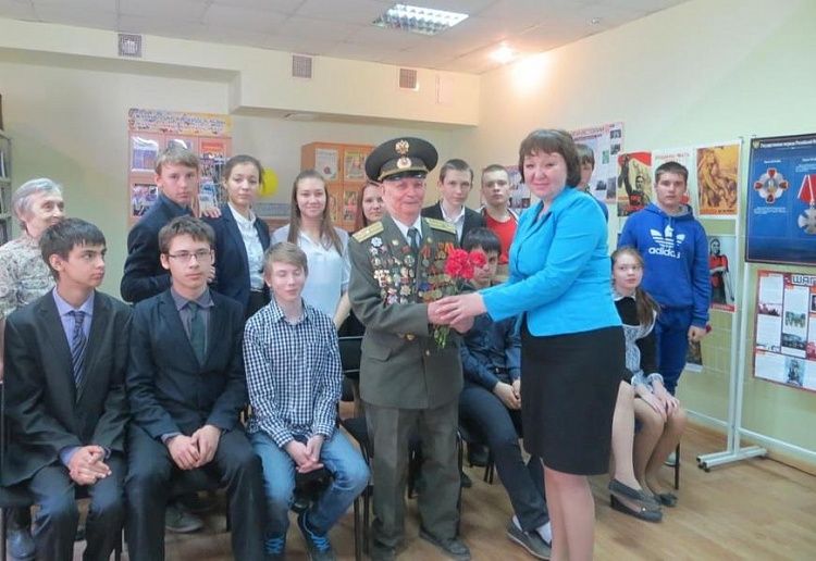 В библиотеке №26 проходят встречи с ветеранами