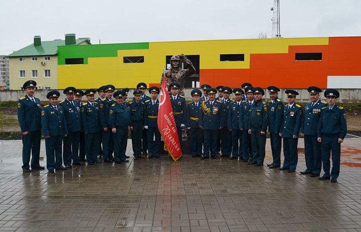 Подразделения пожарной охраны отмечают День Победы 