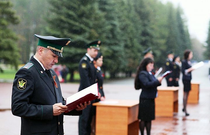 Судебные приставы Башкортостана приняли присягу
