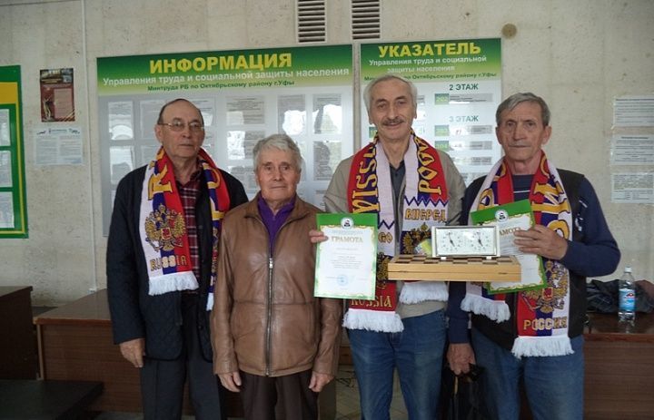 В Октябрьском районе состоялся шахматный турнир, посвященный 70-летию Великой Победы