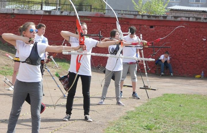 Прошёл открытый кубок Уфы по стрельбе из лука